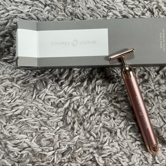 Complex Culture Beauty Sonic T-bar Facial Massager. New, never used, in package - Picture 5 of 8